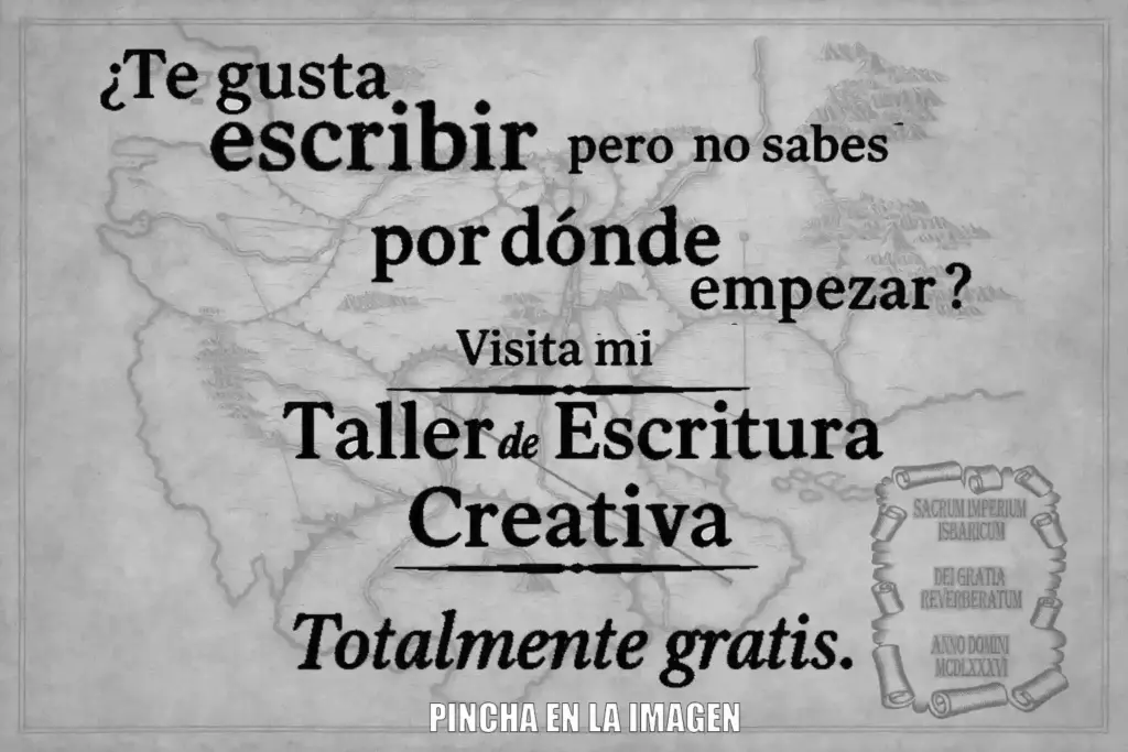 ¿TE GUSTARÍA ESCRIBIR Y NO SABES POR DÓNDE EMPEZAR? VISITA MI TALLER DE ESCRITURA CREATIVA TOTALMENTE GRATIS PINCHA EN LA IMAGEN
